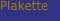 Plakette